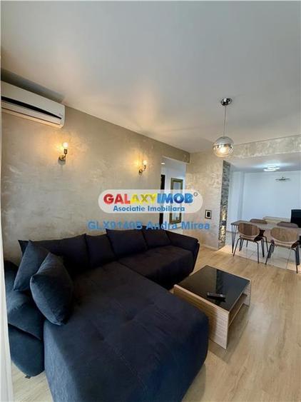 Apartament cu 2 camere semidecomandat, mobilat în Colentina