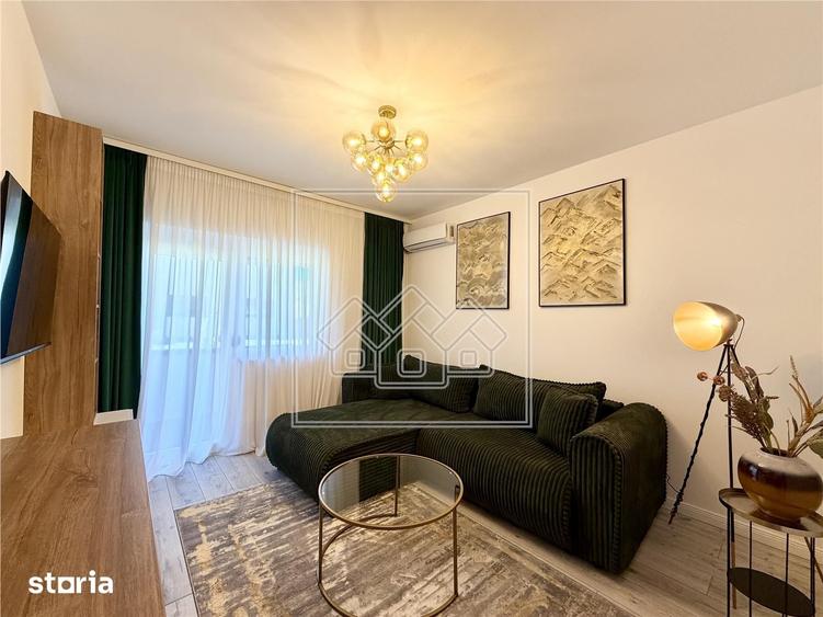 Apartament cu 2 camere, balcon, mobilat, utilat | finisaje LUX - 11