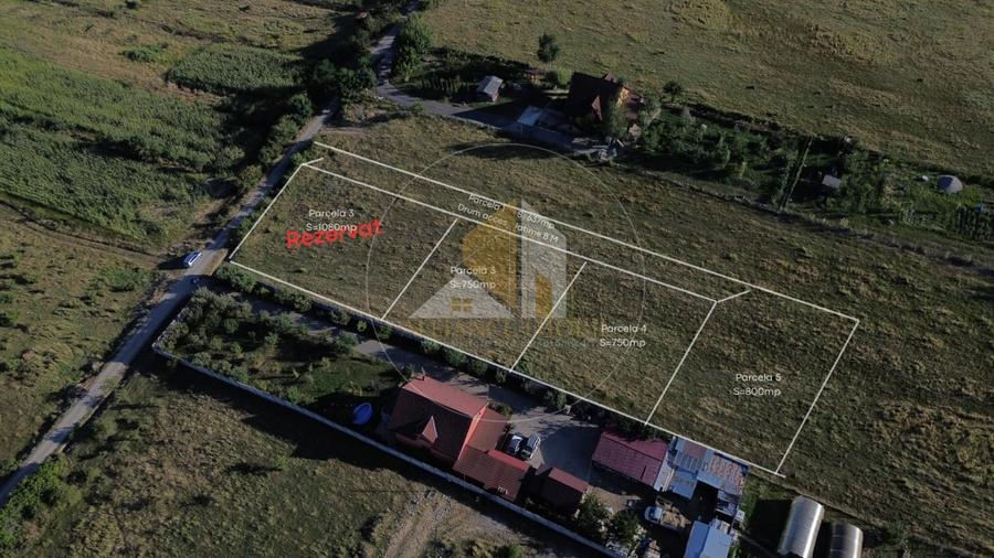 Teren Construcții intravilan de 750 mp, în Sud-Vest