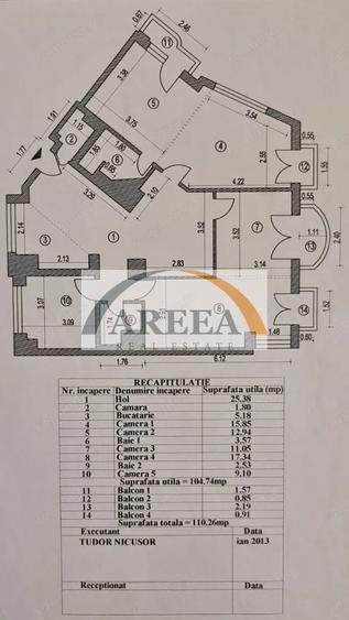Eleganta si fluiditate - apartament langa Palatul Parlamentului - 1