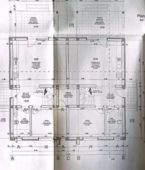 Casă cu 4 camere cu Teren 250 Mp în Moșnița Veche
