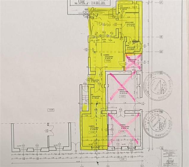 Apartament cu 2 camere semidecomandat, mobilat în Pârneava