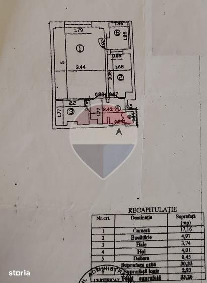 Garsoniera spatioasa si renovata in Rahova - 9