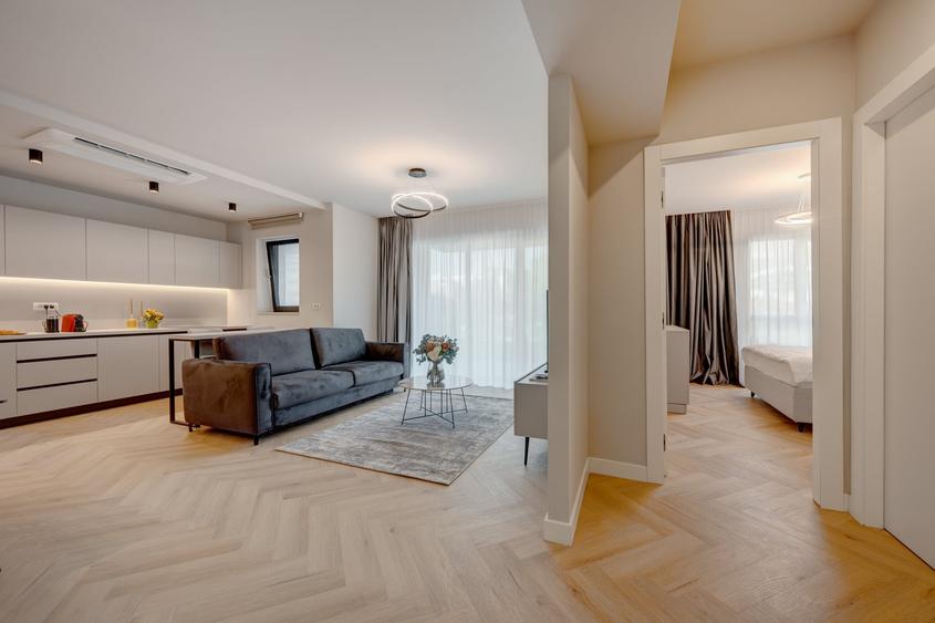 AFI Home North-2 camere,mobilat&utilat,prima inchiriere,+1 loc parcare - 8