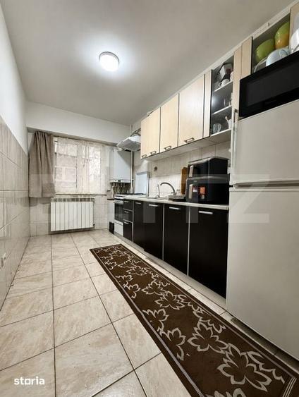 Apartament cu 3 camere semidecomandat, mobilat în Burdujeni
