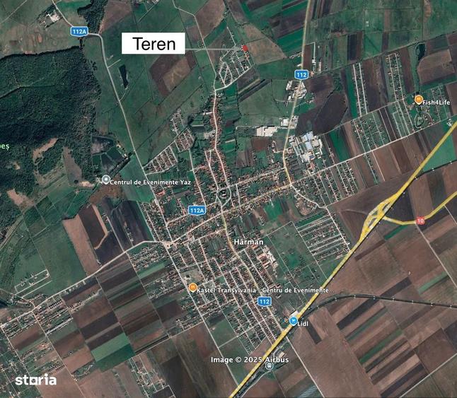 Teren intravilan: Harman 509 mp si 507 mp - Posibil plata in rate - 3