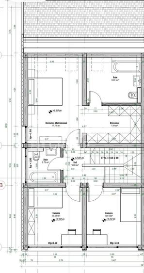 Duplex cu 5 camere cu Canalizare în Moșnița Nouă