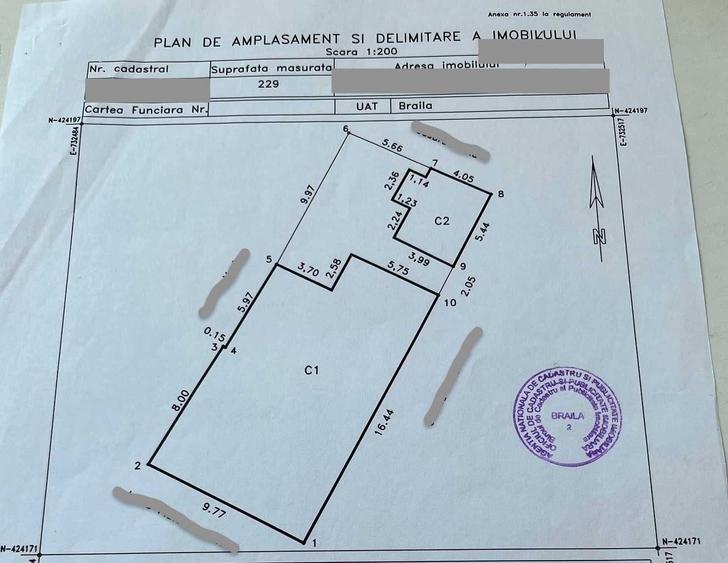 Casă cu 4 camere în Gării