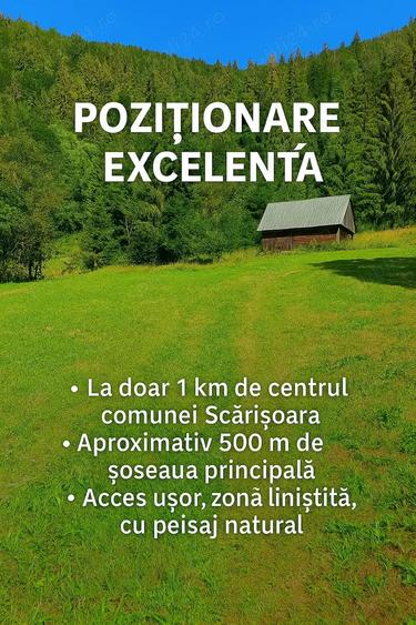 Teren de 9280 mp, în Scărișoara