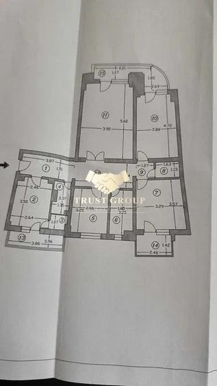 Apartament 4 camere | Știrbei Voda - Cismigiu | BLOC MONOLIT 1990 - OCAZIE - 5