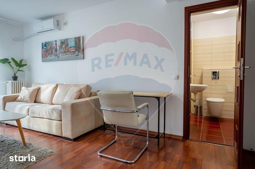 Apartament cu 2 camere, mobilat în Cișmigiu