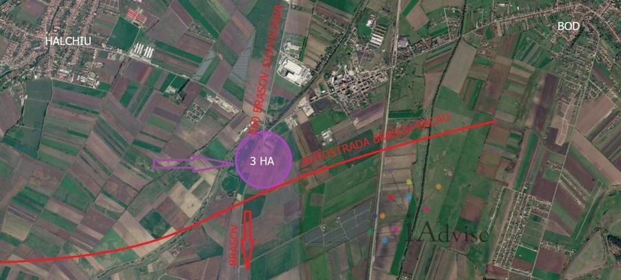 Teren agricol intravilan de 30000 mp, în Nord