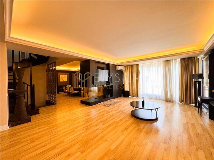 Apartament cu 4 camere decomandat, mobilat în Herăstrău