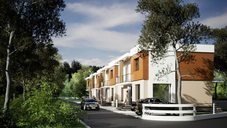Casă individuală cu 3 camere cu Canalizare în Chiajna