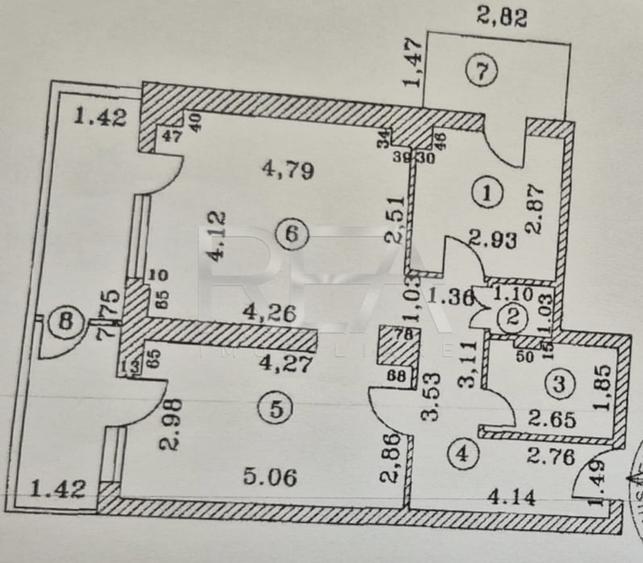 2 camere, 6/15, 74mp,  piscina, 2 locuri parcare-Ansamblul Primavara - 15