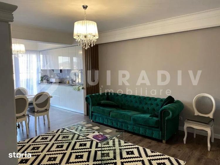 Apartament cu 4 camere, mobilat în Între Lacuri