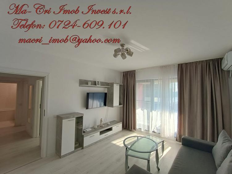 Apartament cu 2 camere semidecomandat, mobilat în Lujerului