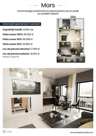 Apartamente 1 sau 2 camere Iasi 2km de Palas,| LUX, CONFORT - 3