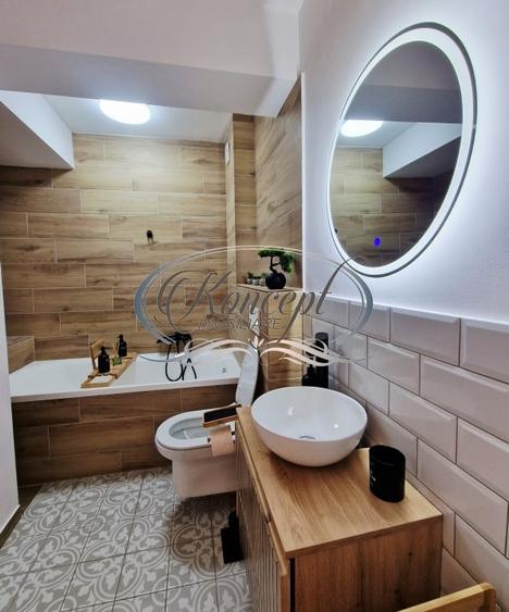 Apartament cu 2 camere semidecomandat, mobilat în Dâmbul Rotund