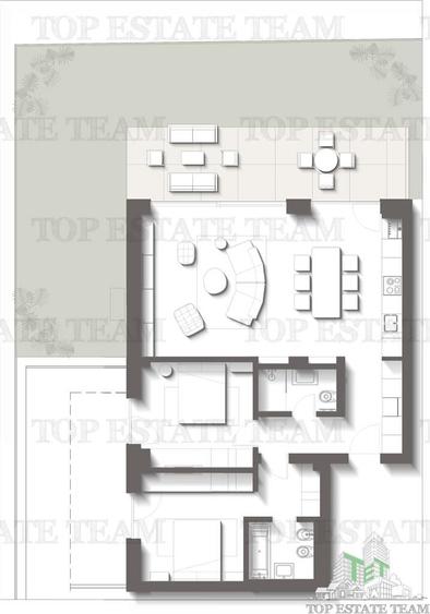 Apartament cu 3 camere în Central