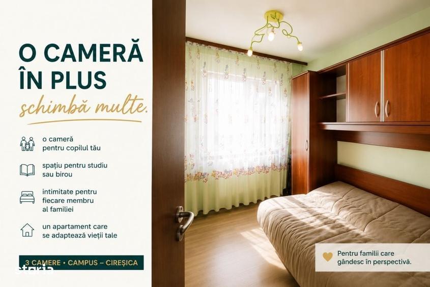 Apartament cu 3 camere în Tomis Nord