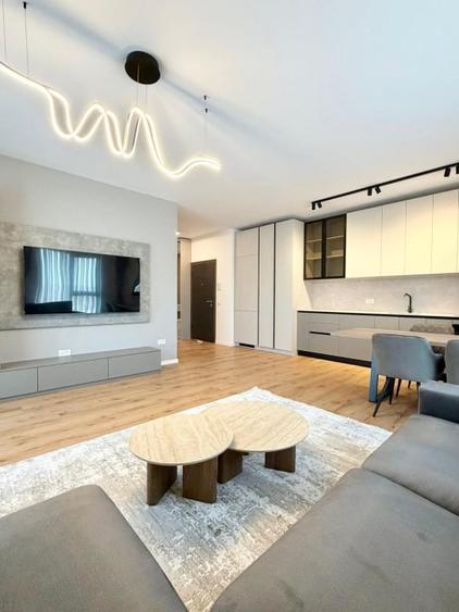 Apartament cu 3 camere, mobilat în Tunari