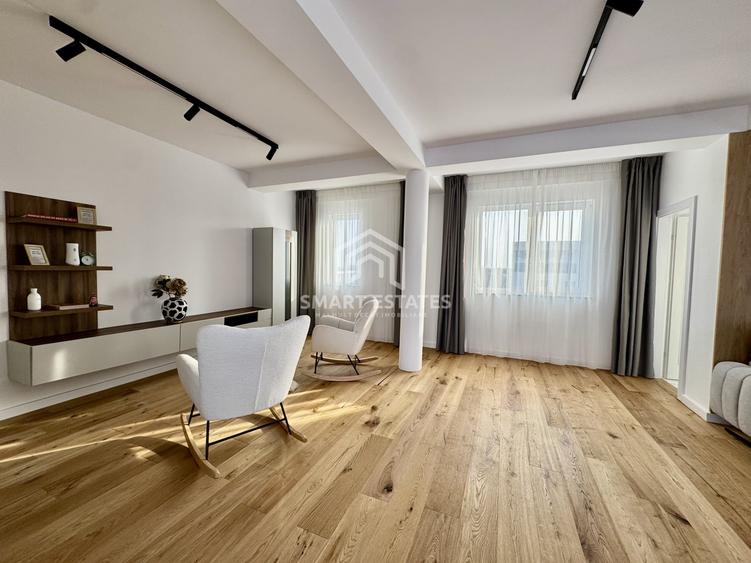 Apartament cu 4 camere decomandat, mobilat în Pipera