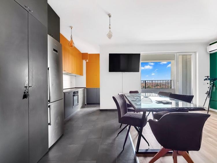 Apartament cu 2 camere semidecomandat, mobilat în Circumvalațiunii