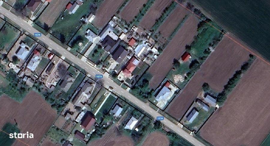 Casă cu 3 camere cu Teren 2000 Mp în Bârgăuani