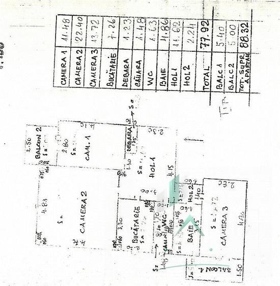 Apartament 3 camere, 80 mp, Calea Manastur - 8