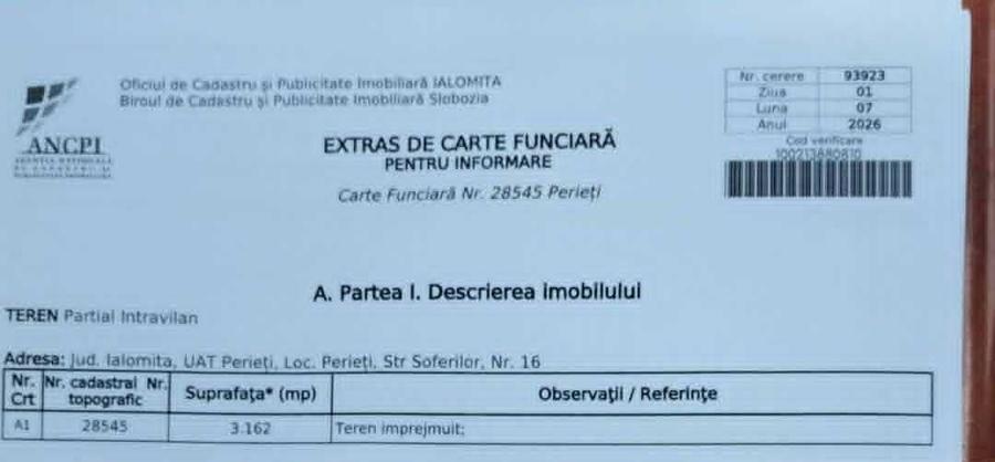 Spațiu comercial, în Perieți