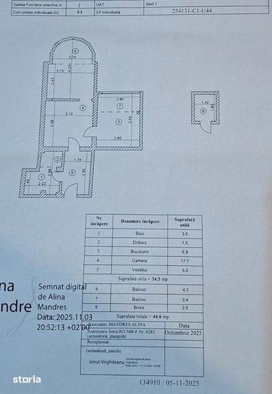 Garsonieră, mobilată în Turda