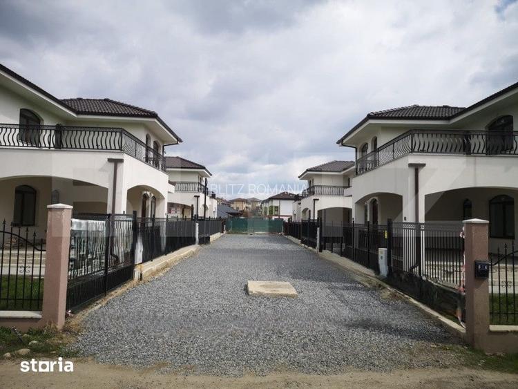 Casa in stil mediteranean, cu 4 camere, 158 mp, zona Dezmir