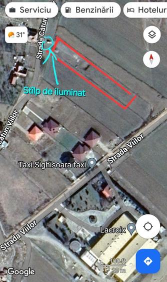 Teren de 2850 mp, în Central