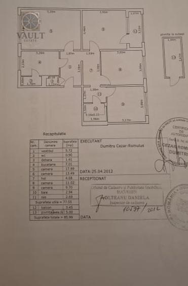 Apartament cu 4 camere decomandat, mobilat în Eroii Revoluției