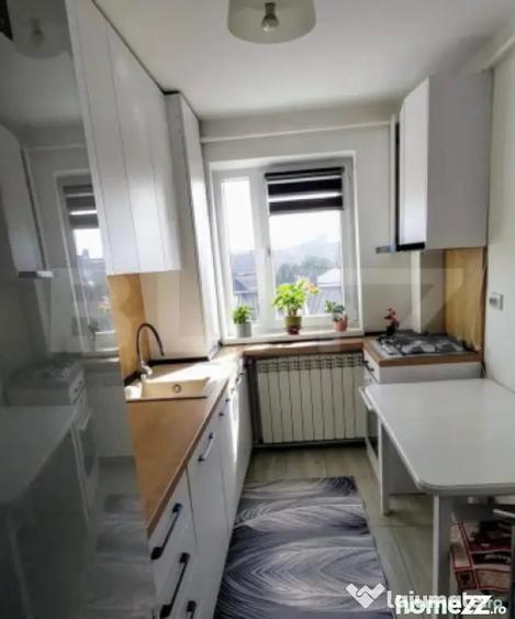 Apartament cu 3 camere, renovat, etaj intermediar, zona Geor - 3