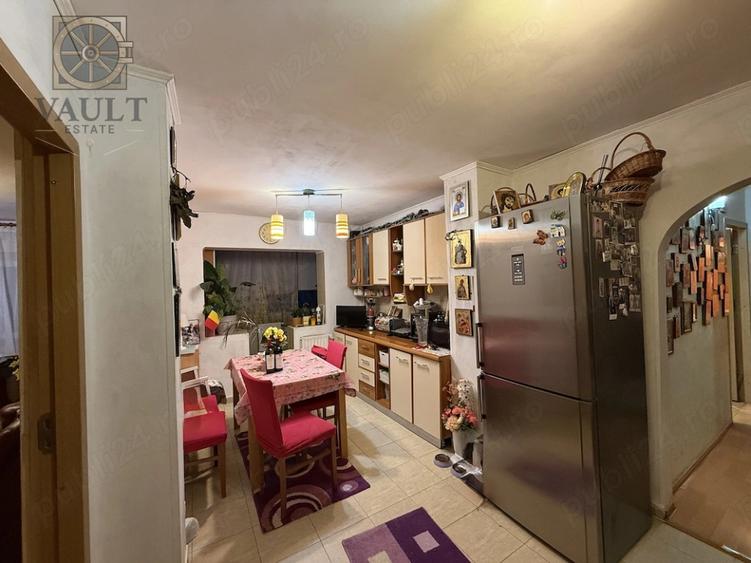 Apartament cu 3 camere decomandat, mobilat în Rahova