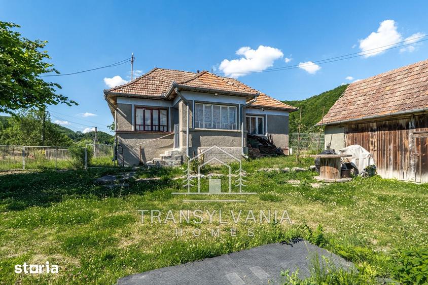 Casă cu 2 camere cu Teren 3463 Mp în Aluniș