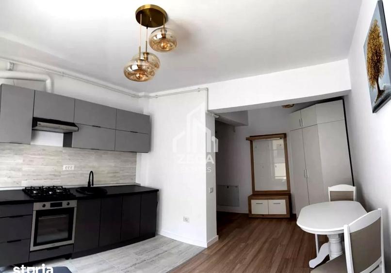 Apartament cu 2 camere semidecomandat, mobilat în Popești-Leordeni