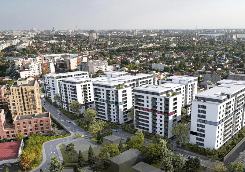 Apartament cu 2 camere, mobilat în Bucureștii Noi