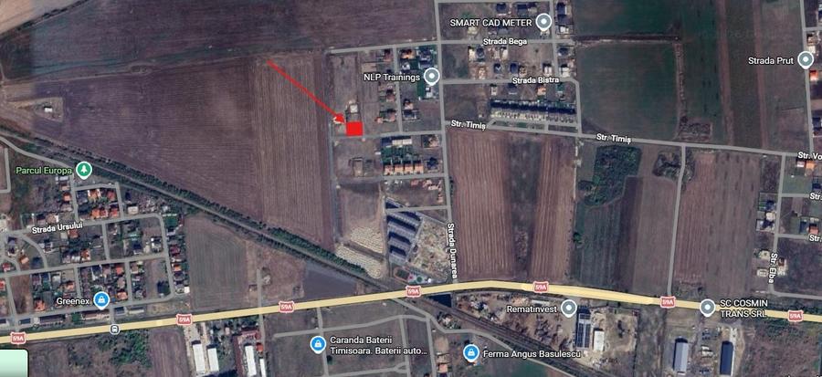 Teren Construcții intravilan de 587 mp, în Săcălaz