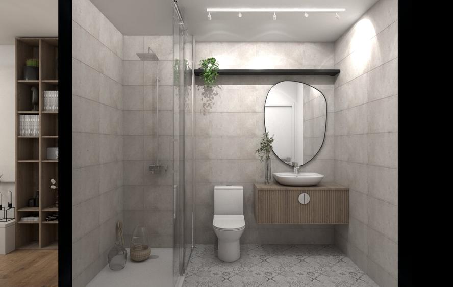 Apartament cu 3 camere decomandat în Titan