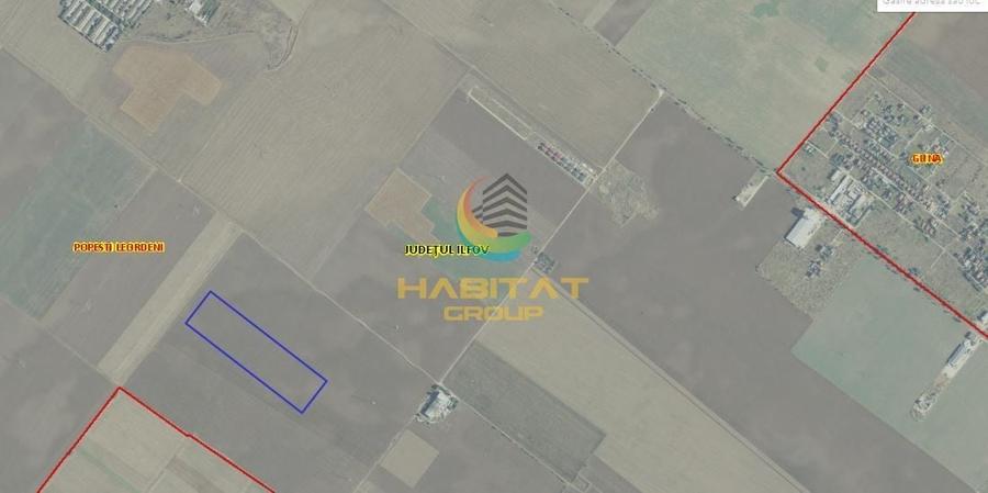 Teren Construcții extravilan de 80000 mp, în Sud