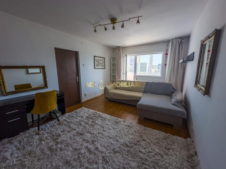 Apartament cu 2 camere decomandat, mobilat în Tineretului