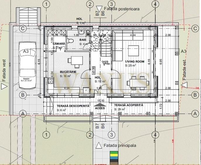 Teren Construcții intravilan de 480 mp, în Chinteni