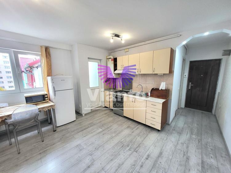 Apartament cu 2 camere nedecomandat, mobilat în Vasile Aaron