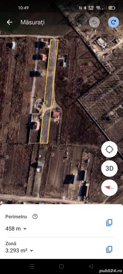 Teren de 3000 mp, în Smârdan