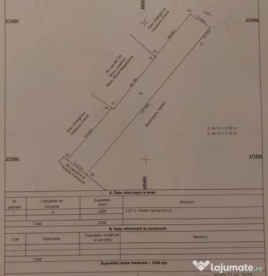 Vanzare Teren intravilan Stefanesti - Primarie str. Campului - 4