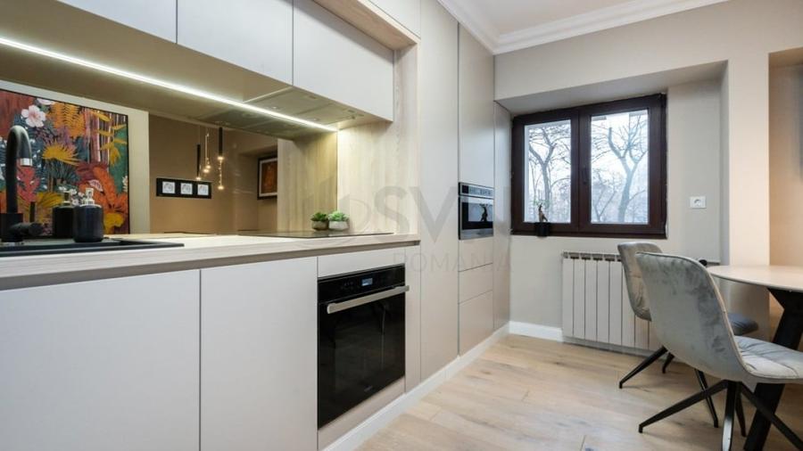 Apartament cu 4 camere decomandat, mobilat în Dorobanți