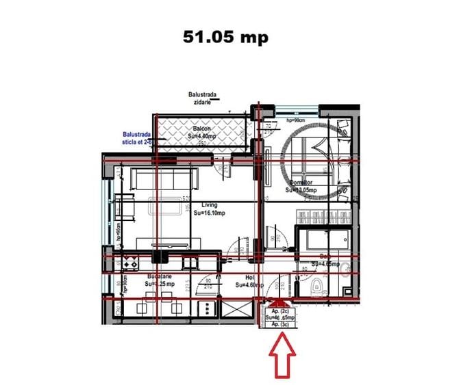 Berceni Metalurgiei - cel mai bun pret pt 2 camere - 3